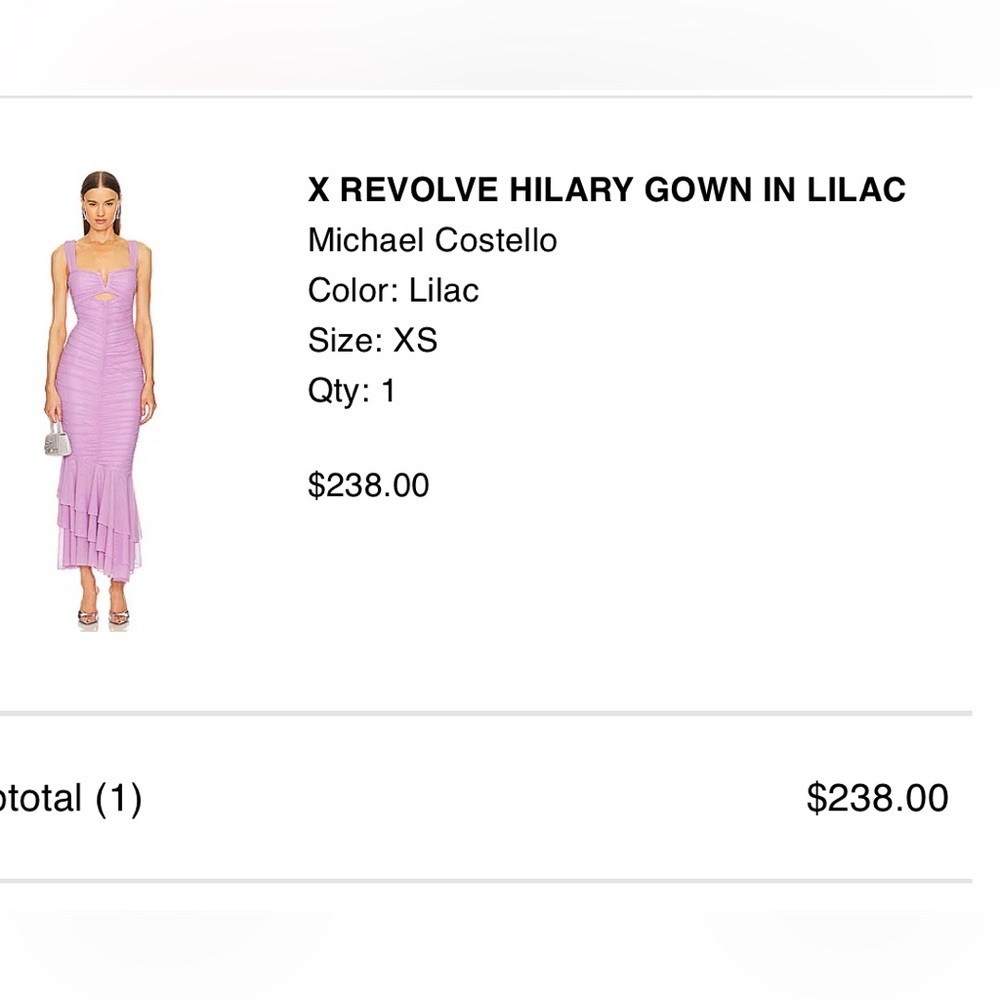 Beautiful lilac color dress to attend a Summer wedding as a guest